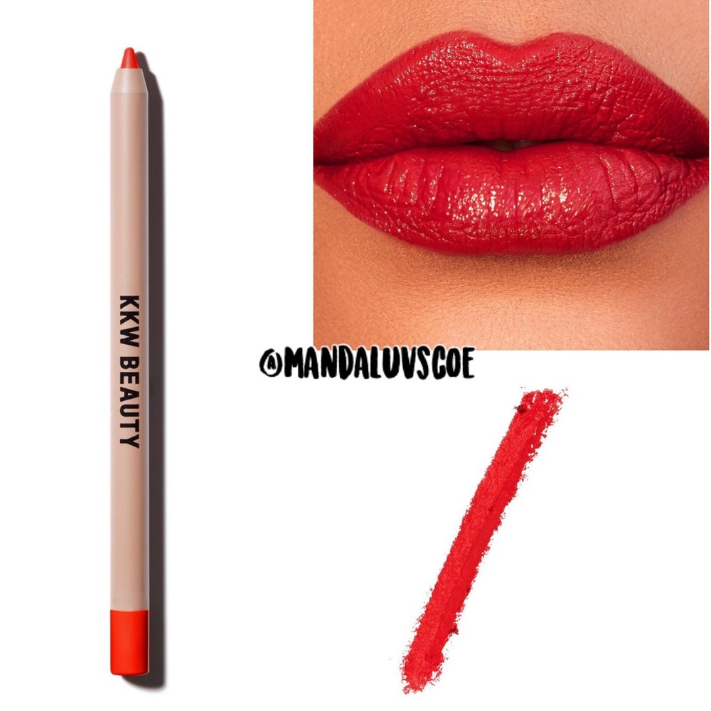 🎀KKW BEAUTY Red 1 Lip Liner - True Red